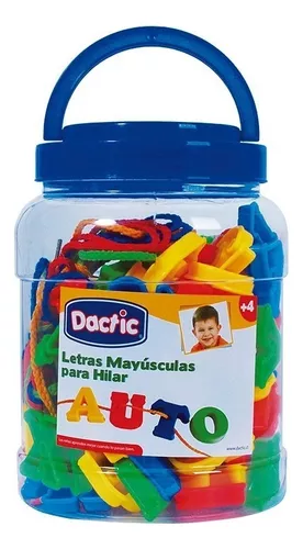 Letras mayúsculas para hilar