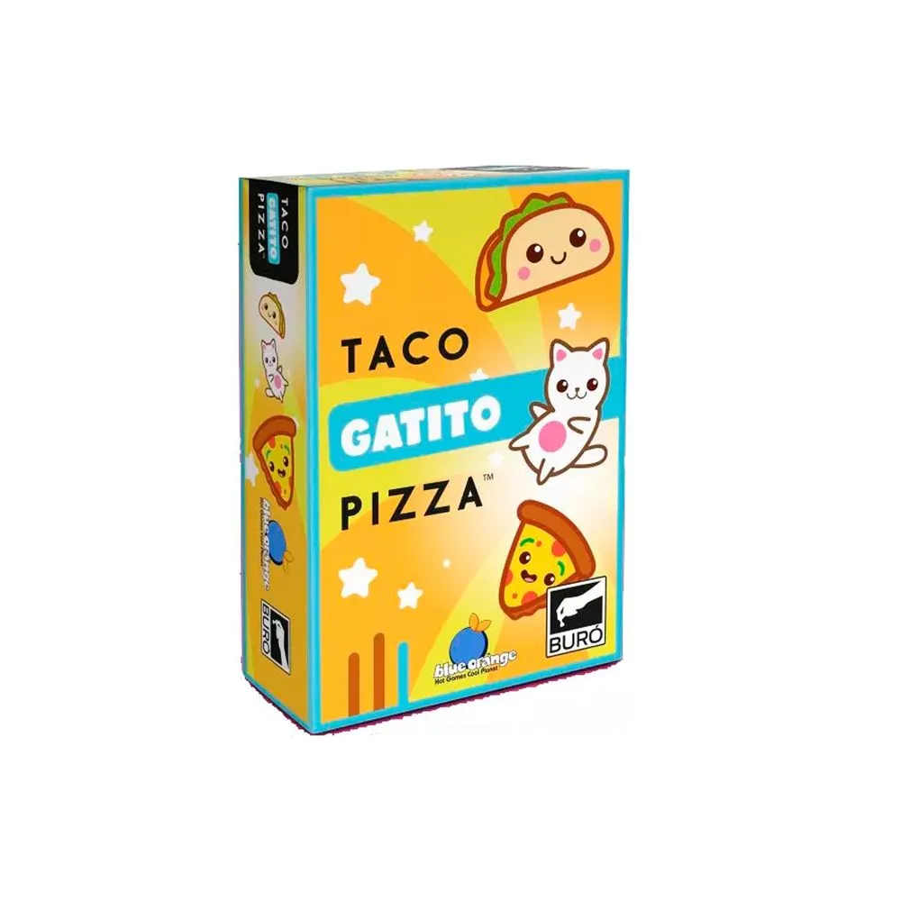 Taco, gatito, pizza